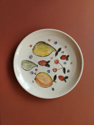 სურათი თეფში ხილის ფერხული