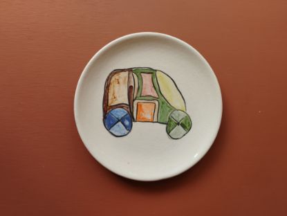 სურათი თეფში ჭრელი მანქანა N1