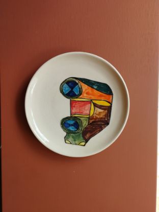 სურათი თეფში ჭრელი მანქანა N2