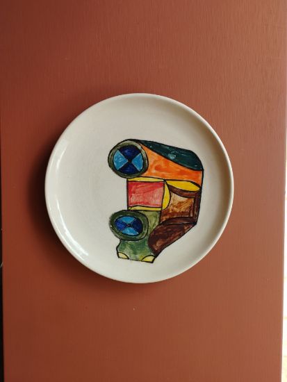 სურათი თეფში ჭრელი მანქანა N2